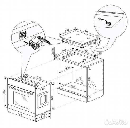 Духовой шкаф Hansa boew68418