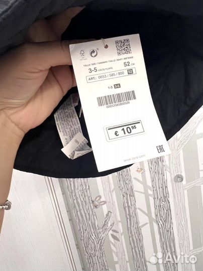 Панама для девочки zara