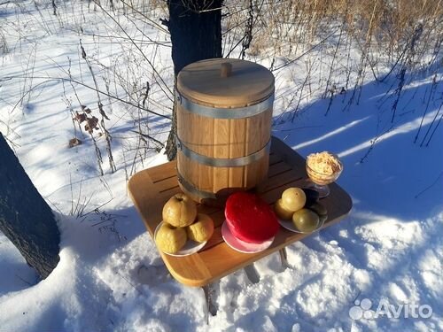 Кадка дубовая 50 литров