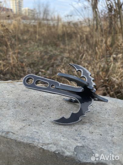 Кошка тактическая, сперная, 4мм сталь