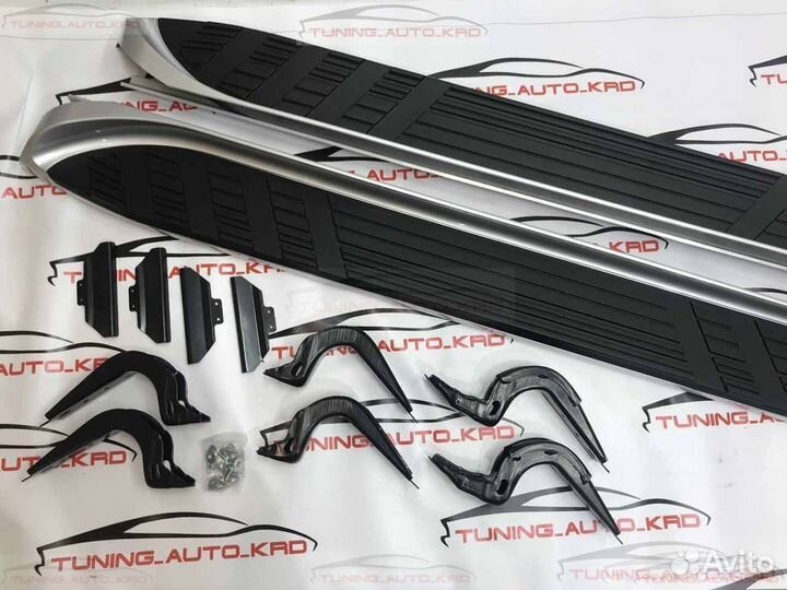 Подножки пороги Toyota Land Cruiser Prado 120 N905