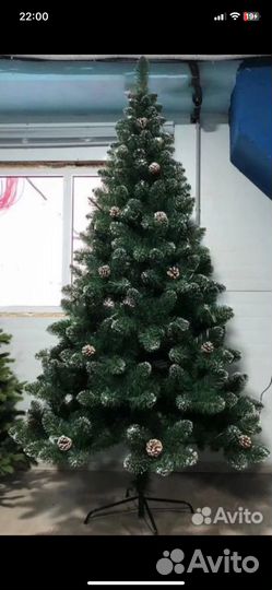 Елка искусственная заснеженная