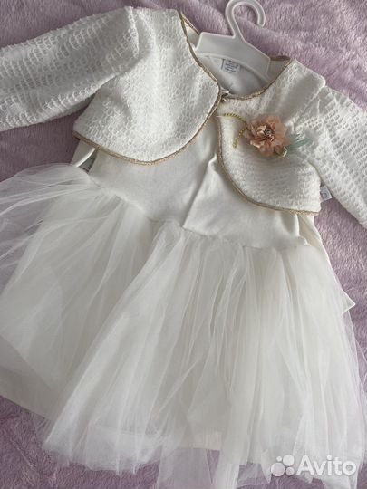 Платье для девочки 74