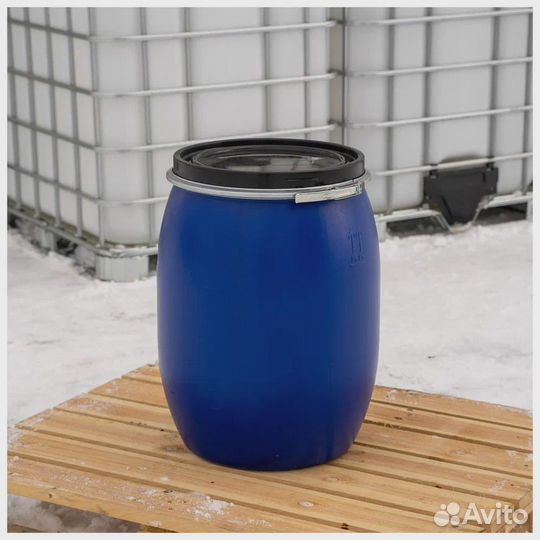 Бочка пластиковая с крышкой пэнд-100 литров