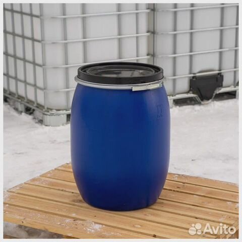 Бочка пластиковая с крышкой пэнд-100 литров