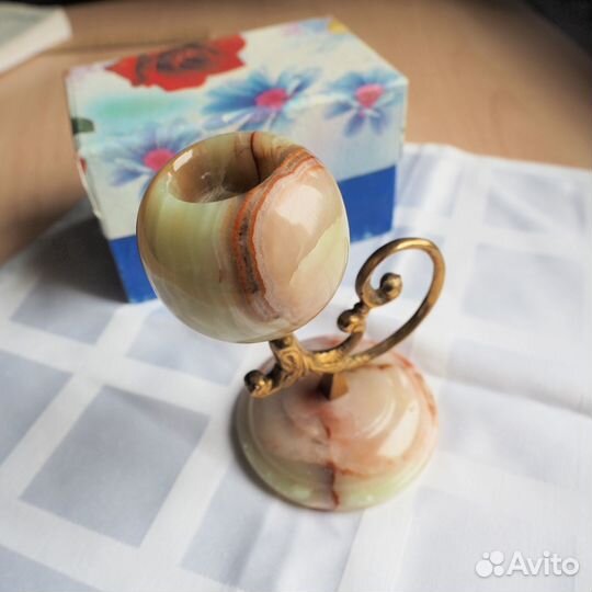 Подсвечник из оникса