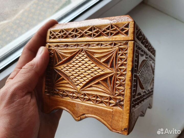 Шкатулка ручная работа СССР
