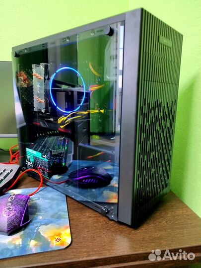 Игровой компьютер intel 8 ядер / RX 6600 8gb