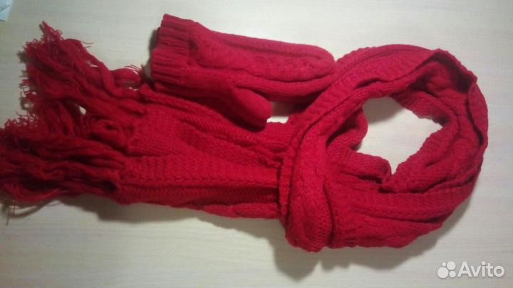 Шарф и варежки