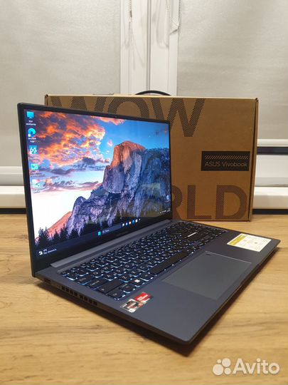 Мощнейший Asus Vivobook 15x oled ryzen 5800h/16gb