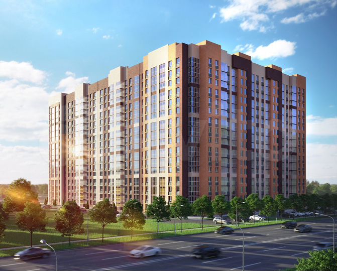 3-к. квартира, 86,2 м², 10/16 эт.