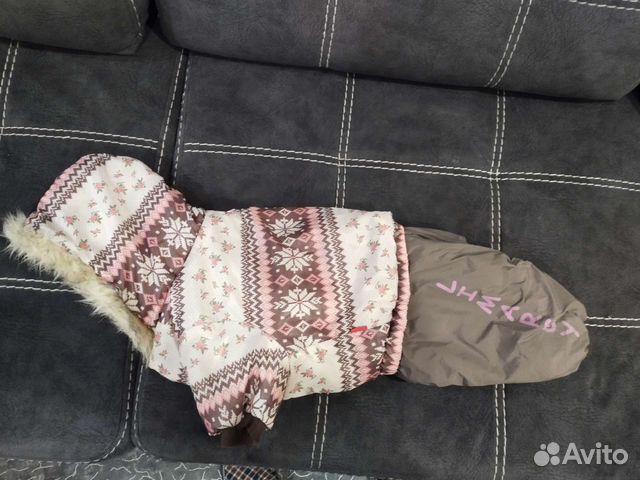 Теплый комбинезон для собаки
