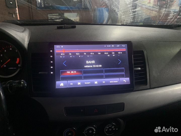 Штатная магнитола mitsubishi lancer 10 2007-2018