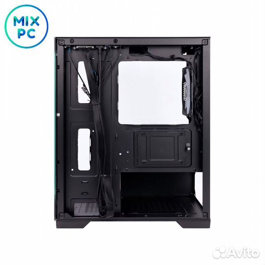 Корпус 1STPlayer miku Mi2 Black Mi2-BK-3F1