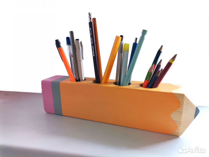 Карандашница подарок на 1 сентября