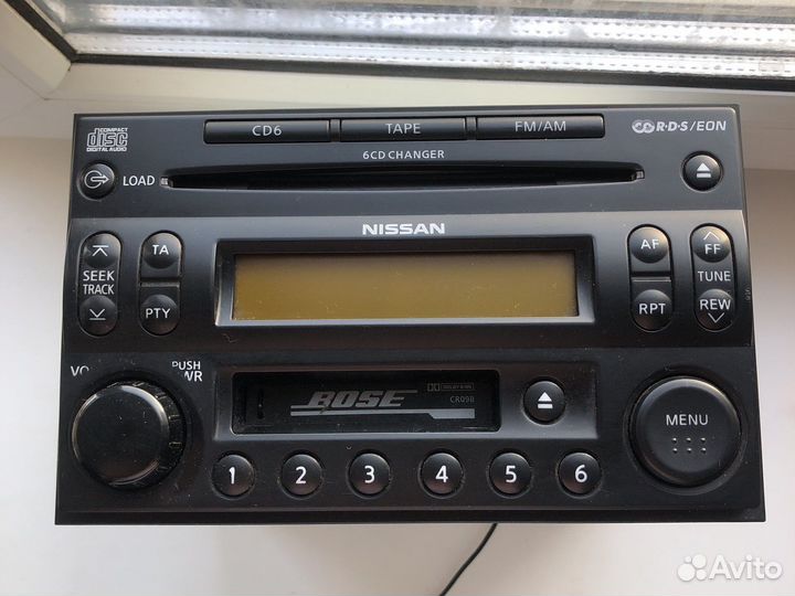 Автомагнитола nissan