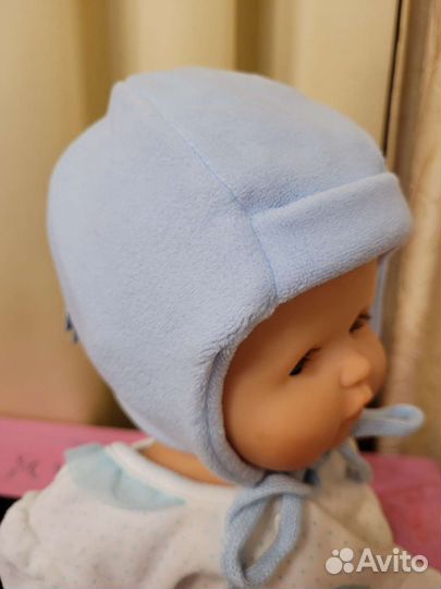 Шапка для новорожденного демисезонная
