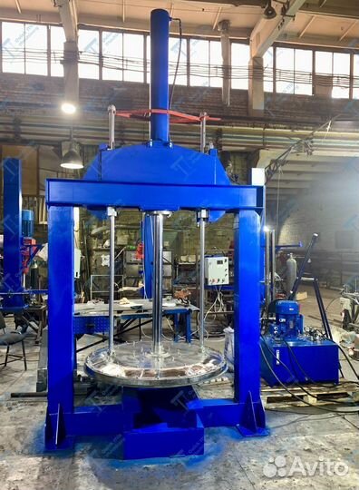 Пресс гидравлический для выгрузки продукта