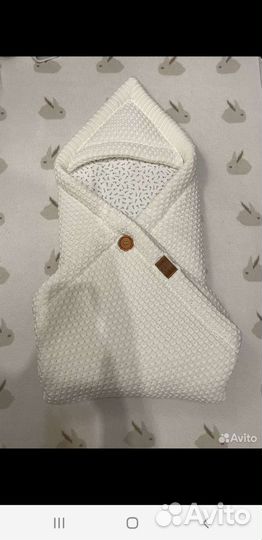 Конверт-плед 2в1 вязаный Loomknits