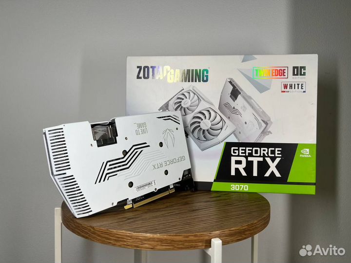 Видеокарта RTX 3070 zotac twin edge