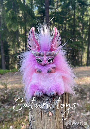 Сказочный Ушастик Игрушка ручной работы