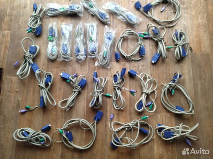 Компьютерные провода и kvm