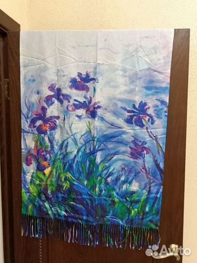 Новый шарф/ палантин шерсть