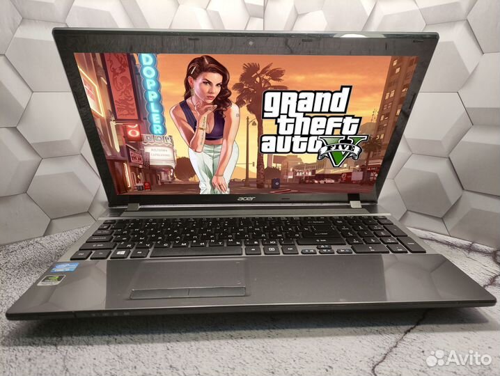 Игровой Acer Geforce 2Гб/intel i5/15.6 Дюйма/8 Озу