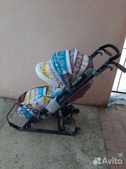 Детские зимние санки