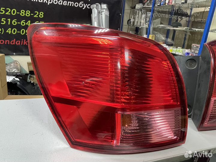 Фонари левый nissan qashqai j10