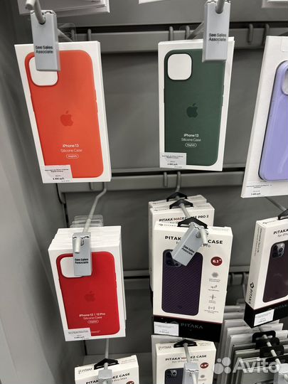 Ориг Силиконовый чехол Apple MagSafe iPhone 13 Pro