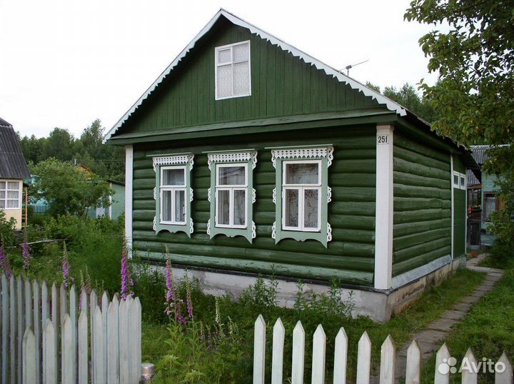 Покраска деревянных домов