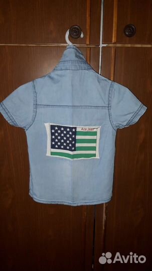 Джинсовая рубашка