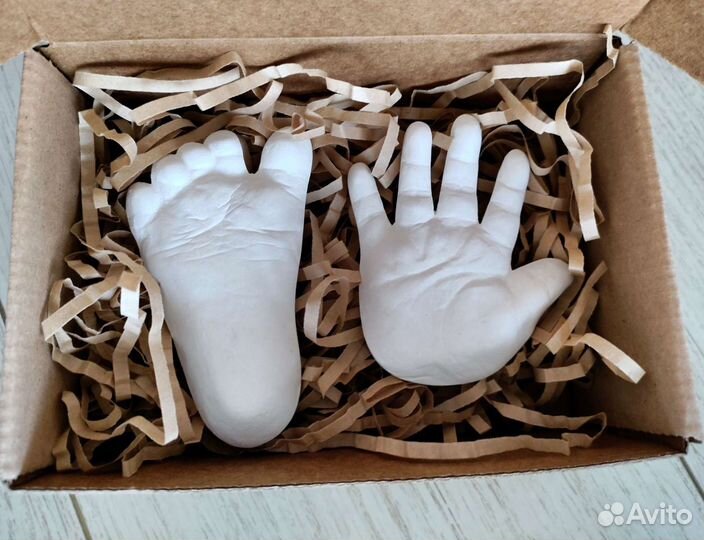 Слепки ручек и ножек