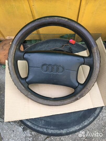 Руль с подушкой на Ауди-А6 в 45 кузове
