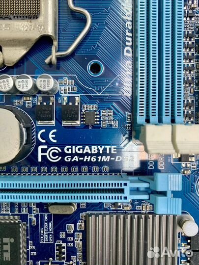 Материнская плата gigabyte H61 LGA1155