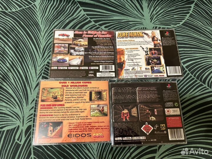 Игры на ps1 ps one лот 2