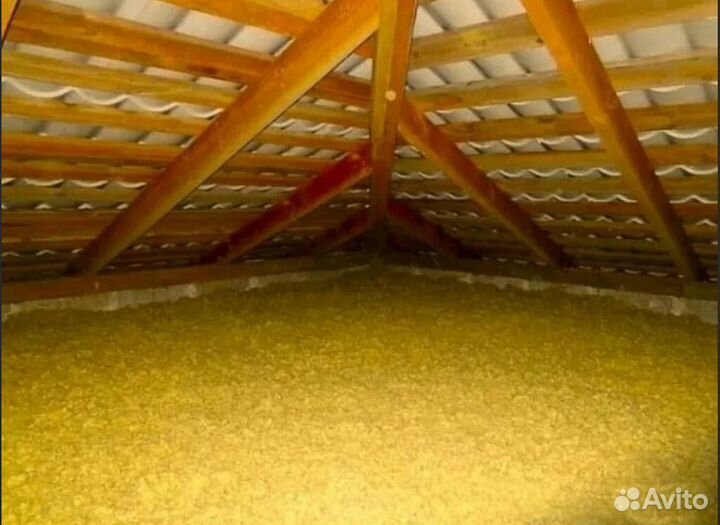 Монтаж утеплителя