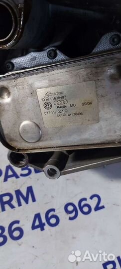 Корпус масляного фильтра на Volkswagen Phaeton