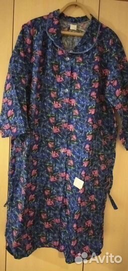 Халат женский фланелевый