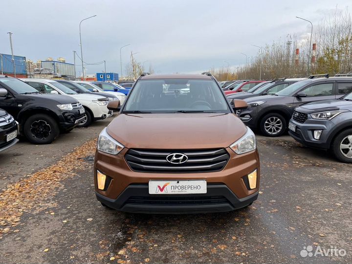 Hyundai Creta 1.6 МТ, 2017, 105 000 км