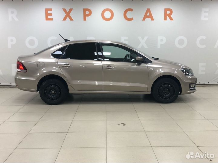 Volkswagen Polo 1.6 AT, 2018, 120 396 км