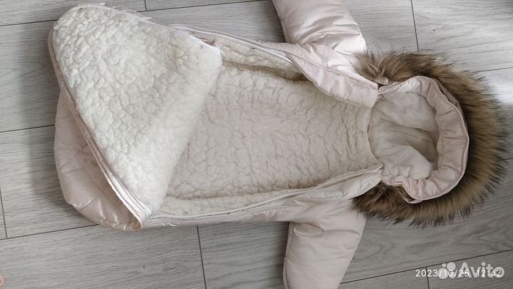 Конверт комбинезон. зима, весна, осень