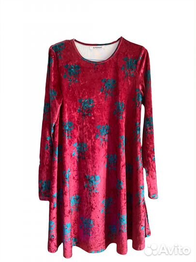 Бархатное платье