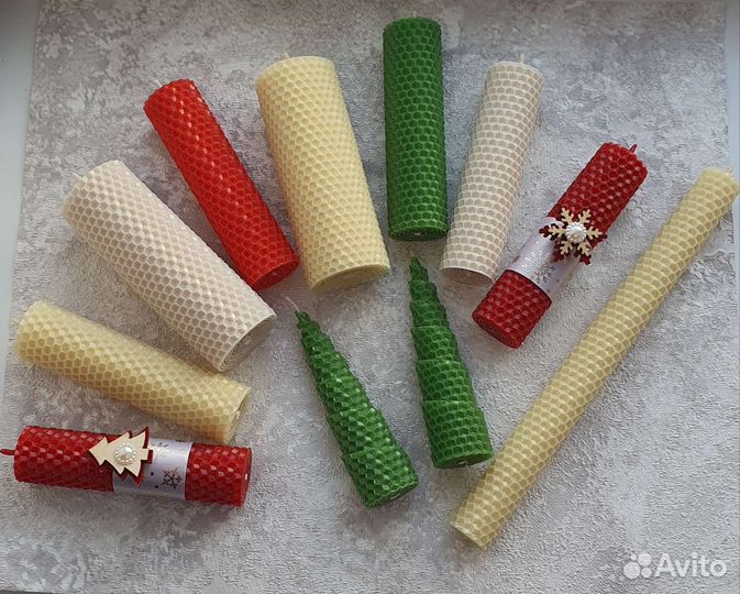 Свечи из вощины