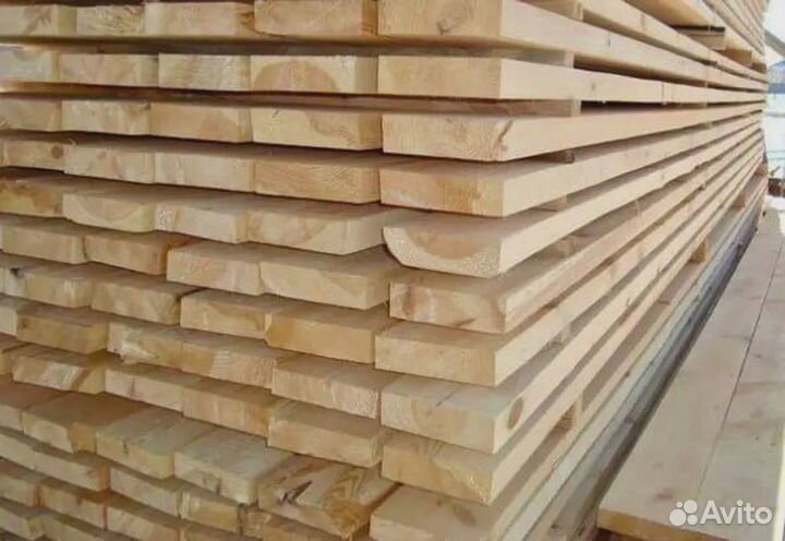 Доска обрезная строительная