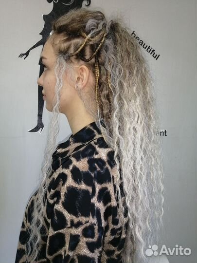 Плетение афропричесок