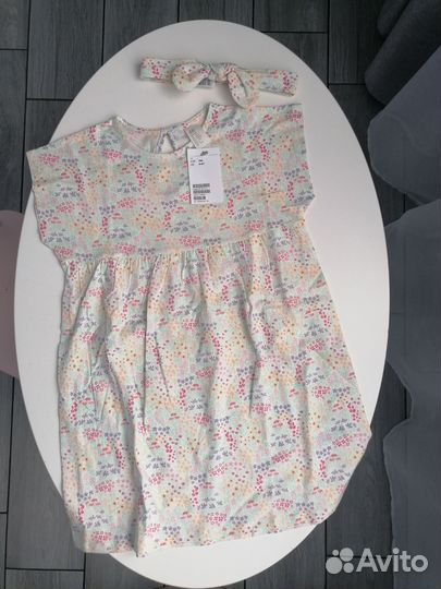 Фирменные вещи на девочку новые 98 104 Zara hm