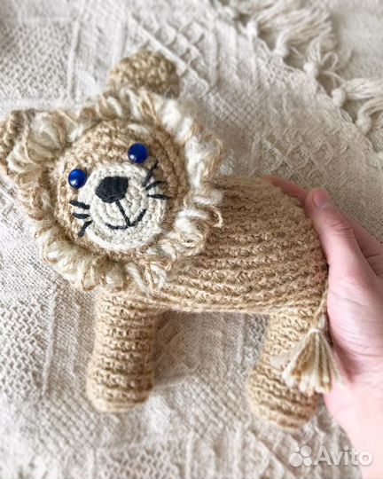 Игрушка Львенок handmade