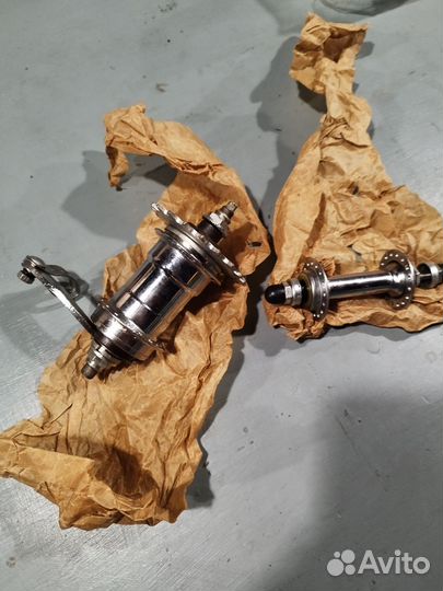 Ось для велосипелных колёс задняя и передняя